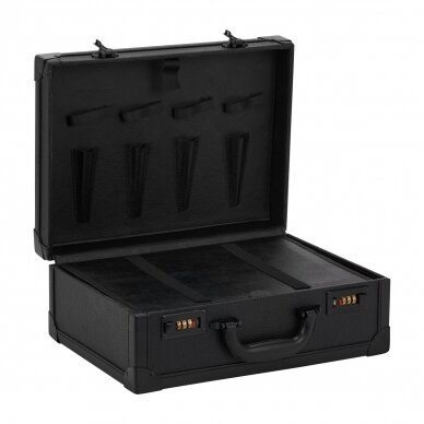 Hairdresser's and barber's suitcase for tools, black color 5