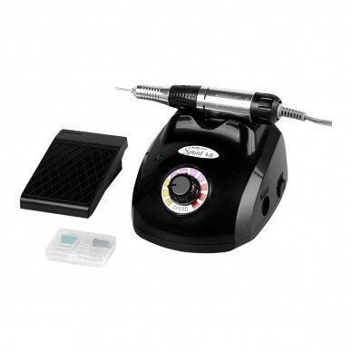 Professional electric nail cutter for manicure work SPRINT48, black color