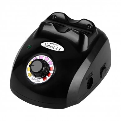 Professional electric nail cutter for manicure work SPRINT48, black color 3