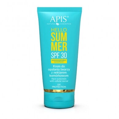 APIS HELLO SUMMER Солнцезащитный крем для лица с SPF 30, 50 мл