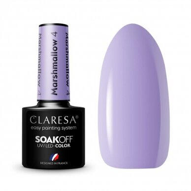 CLARESA long lasting hybrid gel polish MARSHMALLOW 4, 5 g.