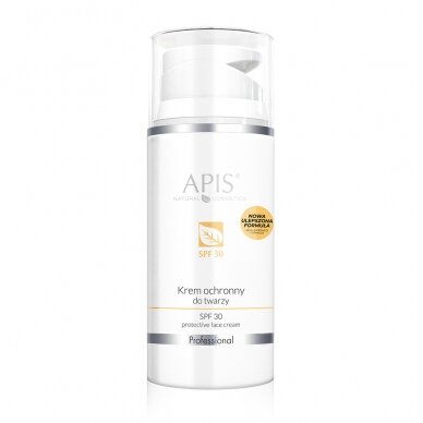 APIS protective face cream with hyaluronic acids, vitamin E with SPF 30, 100 ml