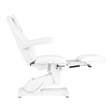 Professional electric pedicure bed SILLON BASIC PEDI, 3 motors, white color 4