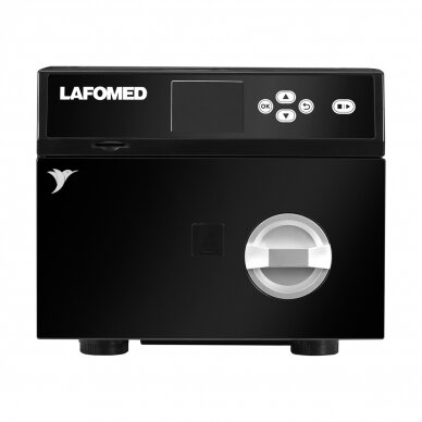 Professional autoclave for tool sterilization LAFOMED LFSS03AA with LCD screen (medical class B) 3L, black color 1