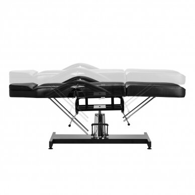 Professional hydraulic cosmetology bed BASIC 210, black color 6