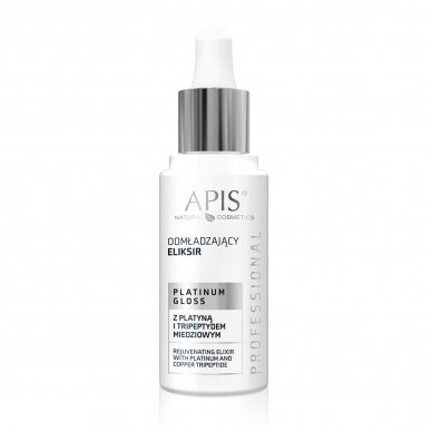 APIS rejuvenating serum with platinum and copper tripeptide, 30 ml.