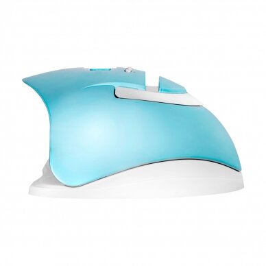 Professional UV/LED nail lamp for manicure GLOW F2 BP 220W, turquoise color 4