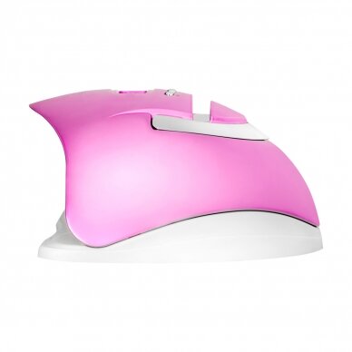 Professional UV/LED nail lamp for manicure GLOW F2 RP 220W, fuchsia color 4