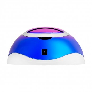 Professional UV/LED nail lamp for manicure GLOW F2 RN 220W, fuchsia/blue color 5