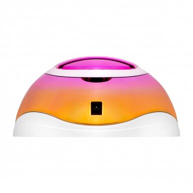 Professional UV/LED nail lamp for manicure GLOW F2 RC 220W, fuchsia/gold color 5