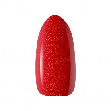 OCHO NAILS стойкий гибридный лак для маникюра  RED 202, 5 г.  1