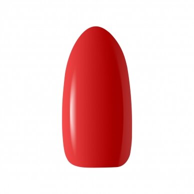 OCHO NAILS стойкий гибридный лак для маникюра  RED 203, 5 г. 1