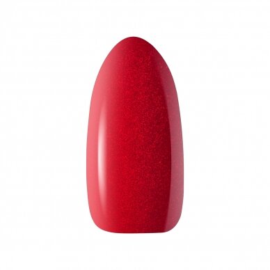 OCHO NAILS стойкий гибридный лак для маникюра  RED 205, 5 г. 1