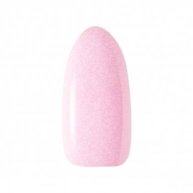 OCHO NAILS ilgalaikis hibridinis nagų lakas manikiūrui PINK 303, 5 g. 1