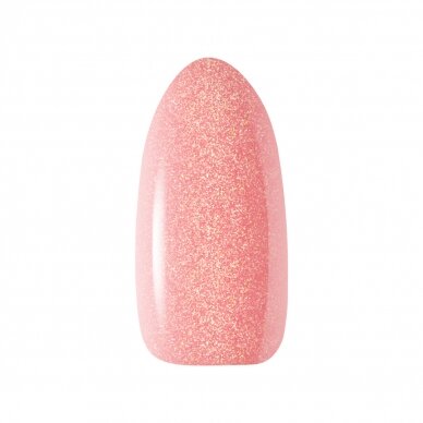 OCHO NAILS ilgalaikis hibridinis nagų lakas manikiūrui PINK 318, 5 g. 1