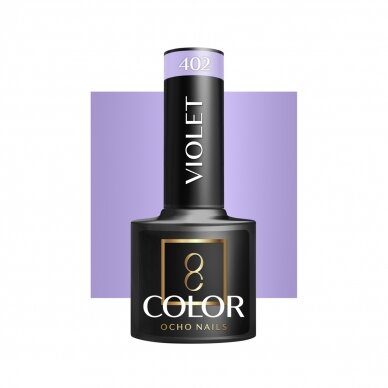 OCHO NAILS long-lasting hybrid nail polish for manicure VIOLET 402, 5 g.