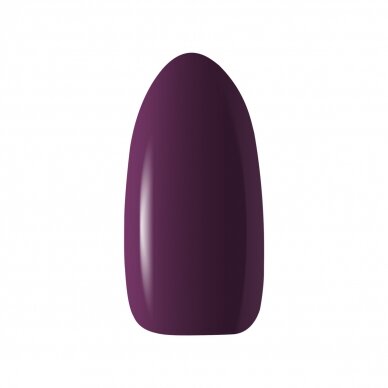 OCHO NAILS стойкий гибридный лак для маникюра VIOLET 411, 5 г. 1