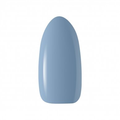 OCHO NAILS ilgalaikis hibridinis nagų lakas manikiūrui BLUE 504, 5 g. 1