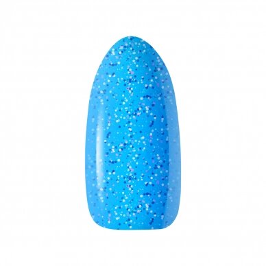 OCHO NAILS ilgalaikis hibridinis nagų lakas manikiūrui BLUE 508, 5 g. 1