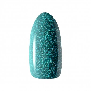 OCHO NAILS стойкий гибридный лак для маникюра  GREEN 707, 5 г. 1