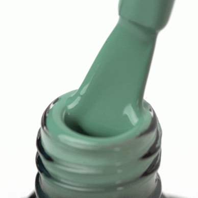 OCHO NAILS long-lasting hybrid nail polish for manicure GREEN 708, 5 g. 2