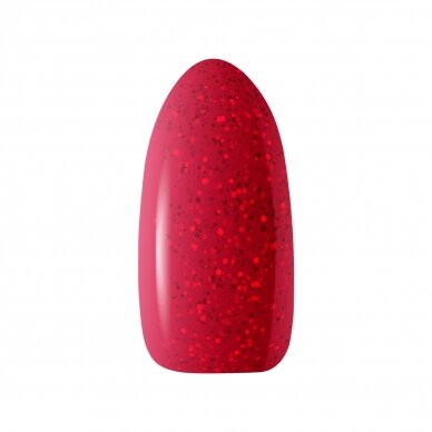 OCHO NAILS Стойкий гибридный лак для маникюра GLITTER G10, 5 г. 1