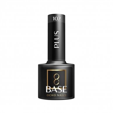 OCHO NAILS ilgalaikio lakavimo bazė manikiūrui BASE PLUS 102, 5 g.