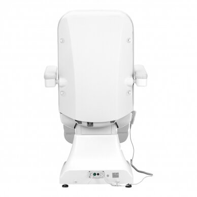 AZZURRO professional electric cosmetology chair - couch 891 (3 motors), white color 7