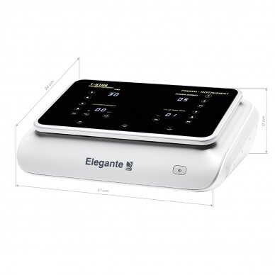 Professional pressotherapy, infrared and electrostimulation device ELEGANTE PLATINUM T8108 14