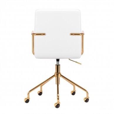 Cosmetic chair QS-OF211G white 3