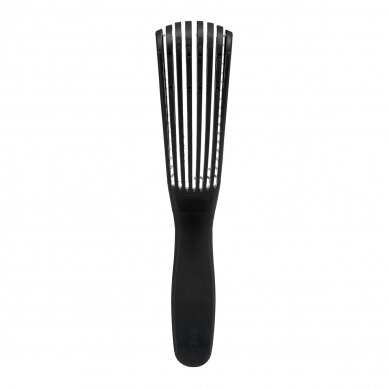 Flexible hair brush P-868, black color 2