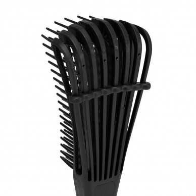 Flexible hair brush P-868, black color 5