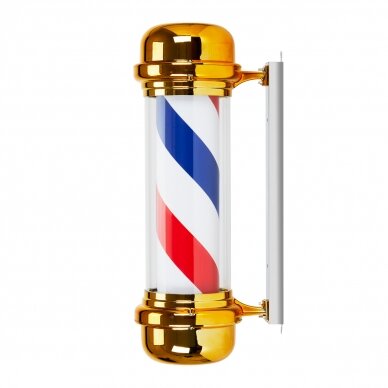 Illuminated plafond barber shop BB-02 gold large 1