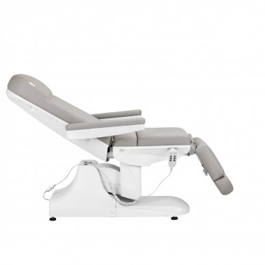 AZZURRO professional electric cosmetology chair - couch 891 (3 motors), gray color 2