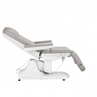 AZZURRO profesionali elektrinė kosmetologinė kėdė - gultas 891 (3 varikliai), pilkos spalvos 2