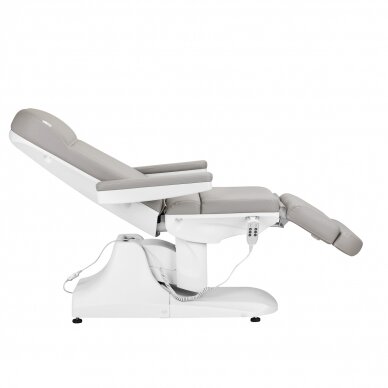 AZZURRO professional electric cosmetology chair - couch 891 (3 motors), gray color 3