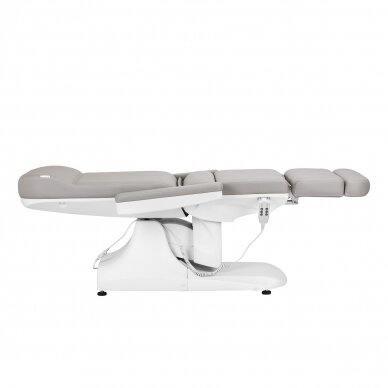 AZZURRO professional electric cosmetology chair - couch 891 (3 motors), gray color 4