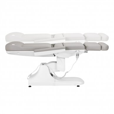 AZZURRO profesionali elektrinė kosmetologinė kėdė - gultas 891 (3 varikliai), pilkos spalvos 5