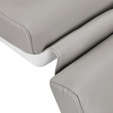 AZZURRO profesionali elektrinė kosmetologinė kėdė - gultas 891 (3 varikliai), pilkos spalvos 12