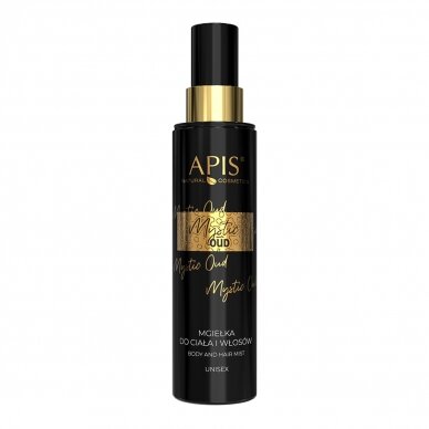 APIS MYSTIC OUD kūno ir plaukų dulksna, 150 ml