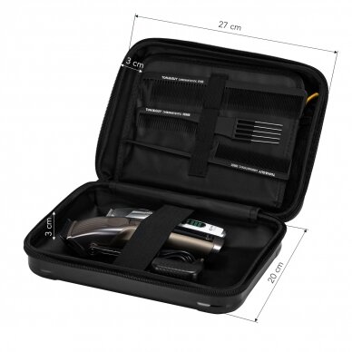 Barber hairdressing case black 10