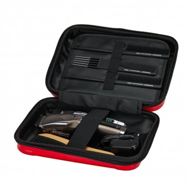 Barber hairdressing case, red color 2