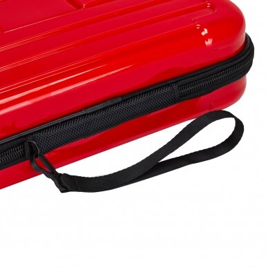 Barber hairdressing case, red color 9