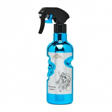 Water spray for hairdressers BEAUTY, blue color