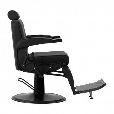 Professional barber chair for hairdressers and beauty salons GABBIANO, black color 3