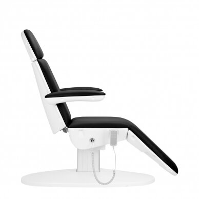 Professional electric cosmetology chair - bed 2240B ECLIPSE (3 motors), black color 5