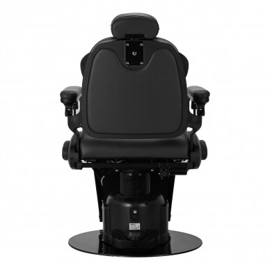 Professional barber chair for hairdressers and beauty salons GABBIANO DUKE, black color 2