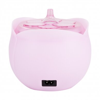 Professional wax heater IWAX FLOWER 450 ml, pink 2