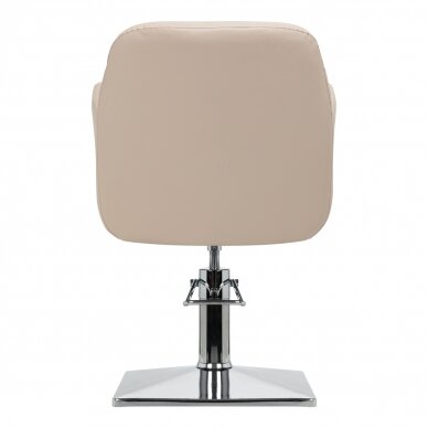 Professional hairdressing chair GABBIANO MONACO, cream color 2