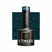 OCHO NAILS стойкий гибридный лак для маникюра GLITTER G16, 5 г.